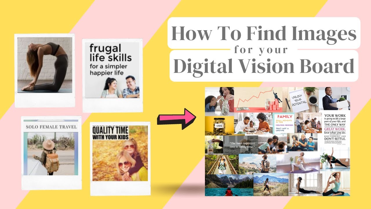 How To Create a Digital Vision Board - Everyday Eyecandy