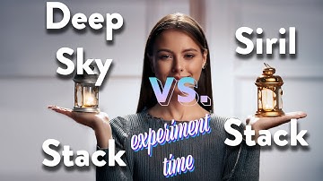 Which is Better?  Stacking Exposures in Deep Sky Stack vs Siril Experiment #zwo #astrophotography