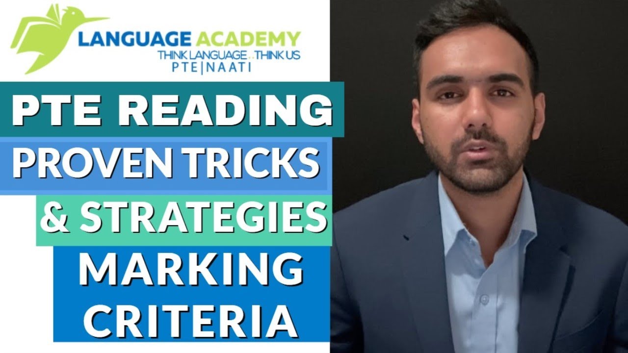 PTE READING Tips Strategies and Marking Criteria | PTE Online Classes | Language Academy PTE Experts PTE READING Tips Strategies and Marking Criteria | PTE Online Classes | Language Academy PTE Experts
