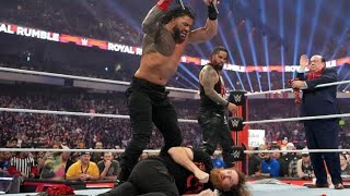 OMG Sami Zayn Attack Roman Reigns | WWE Royal Rumble 9 febuary 2023 Highlights HD