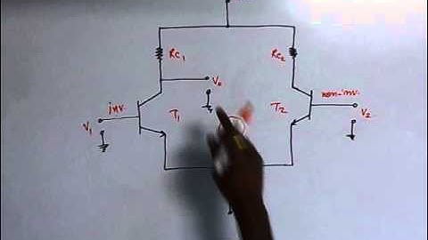 Fundamentals of differential amplifier