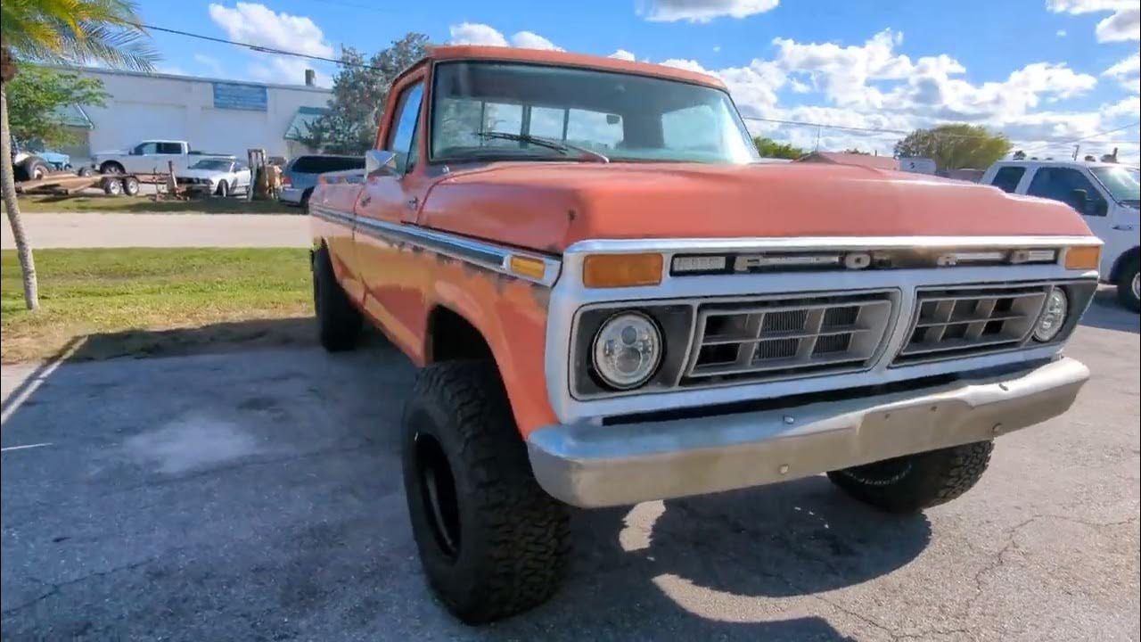 First Look Ford f100 6579 2wd twin I beam lift kits! YouTube