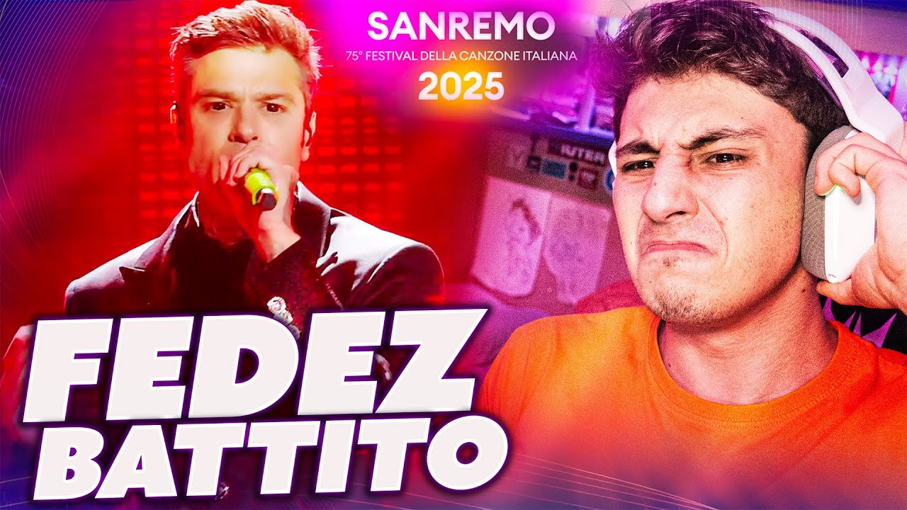 FEDEZ - Battito | REACTION SANREMO 2025