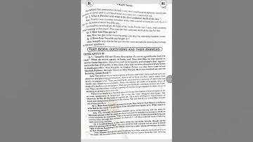 NCERT ( Class-X) English Chapter -3 The Midnight Visitor