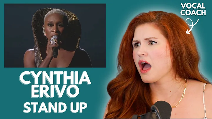 CYNTHIA ERIVO I "Stand Up" I Vocal Coach Reacts!