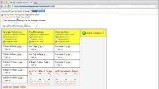 Timetosignup - How To Share Your Sign Up Sheet