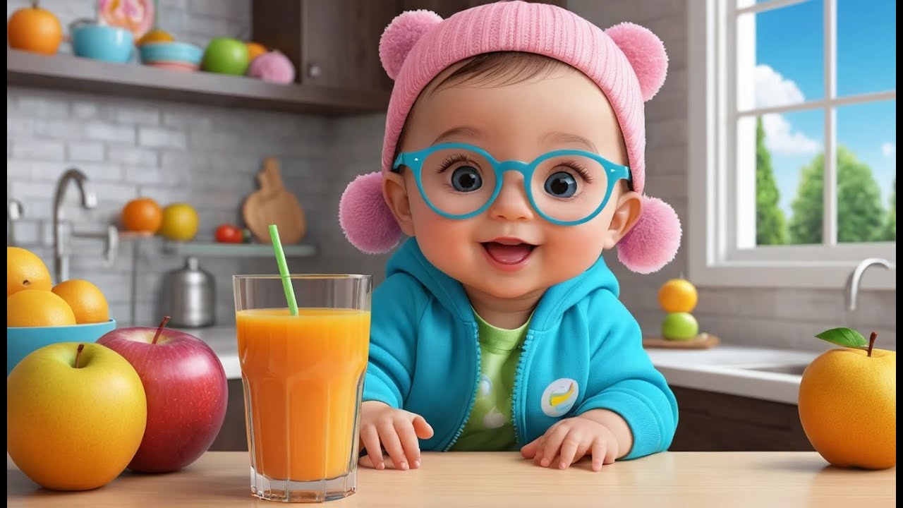 Fruit Juice Learning Fun | Fun Learning Song for Toddlers & Preschoolers