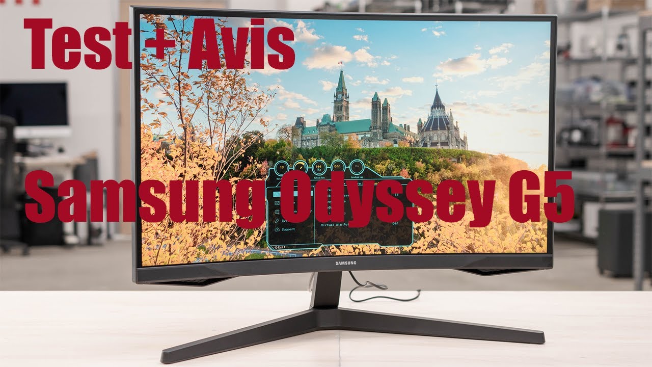 TEST ET AVIS ECRAN SAMSUNG ODYSSEY G5 (une bombe)