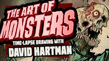 DRAWING MONSTERS! - THE ART OF MONSTERS - procreate time-lapse illustration