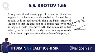 Krotov 1.66 | JEE Advanced | by Lalit Joshi Sir