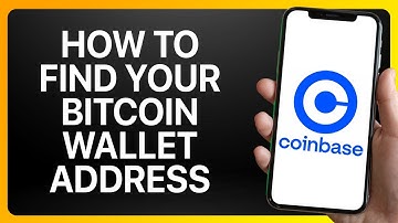 How To Find Your Bitcoin Wallet Address On Coinbase App Tutorial