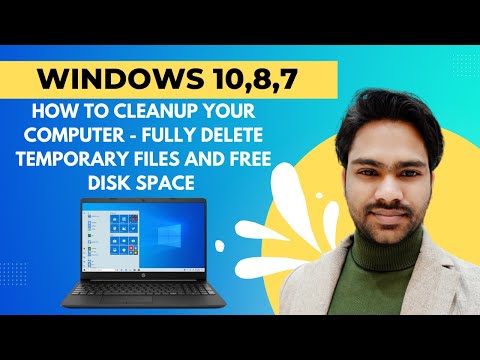 How to Cleanup Your Computer - Fully Delete Temporary Files and Free Disk Space 2022