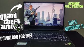 Download GTA V Full Version for free on PC/Laptop in 2025🔥🔥🔥 ! 100% working