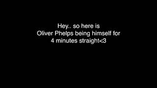 Oliver Phelps being himself for 4 minutes straight