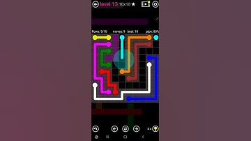 How To Solve Flow Free Pink Pack Level 13 10x10 Hard Board Walk Through Solution Walkthrough