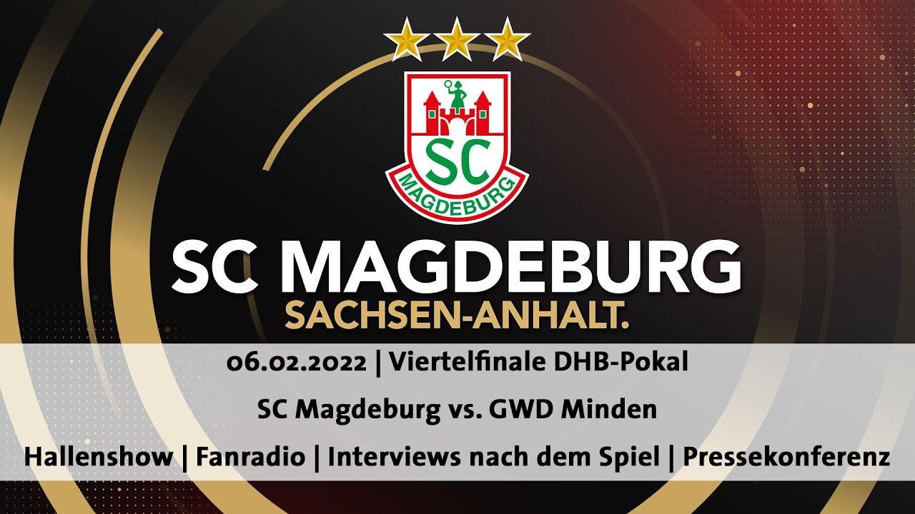 DHB-Pokal in Liveticker und Livestream SC Magdeburg