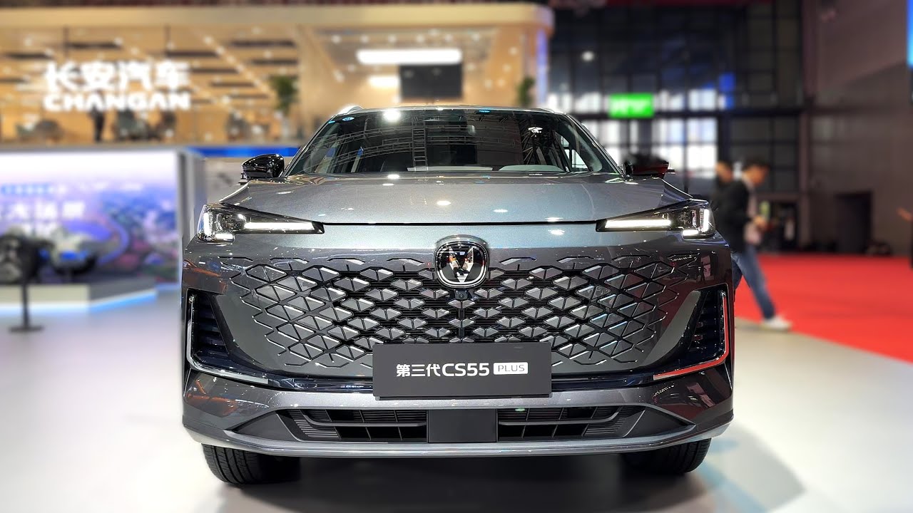 2025 Changan CS55 Plus 1.5T 7DCT Walkaround—Shanghai Auto Show 2025 | 4K