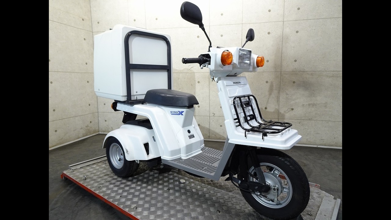 【整備込価格】HONDA ジャイロX TD02 4サイクル リアBOX付 67番 HONDA GYRO X TD02 – 4927 京都 中古バイク販売整備 バイクショップSPEC-M
