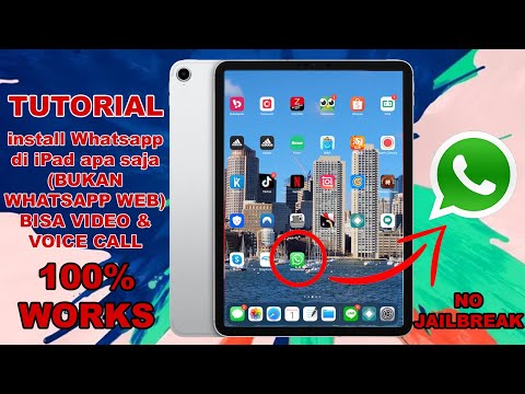 Video: Bisakah WhatsApp berfungsi di iPad?