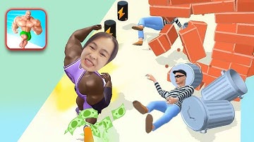 Muscle Rush Parody (FUNNIEST APP GAME MOMENT) | All Level Gameplay Walkthrough Lv 119