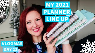 MY 2021 PLANNERS | VLOGMAS 2020 DAY 11