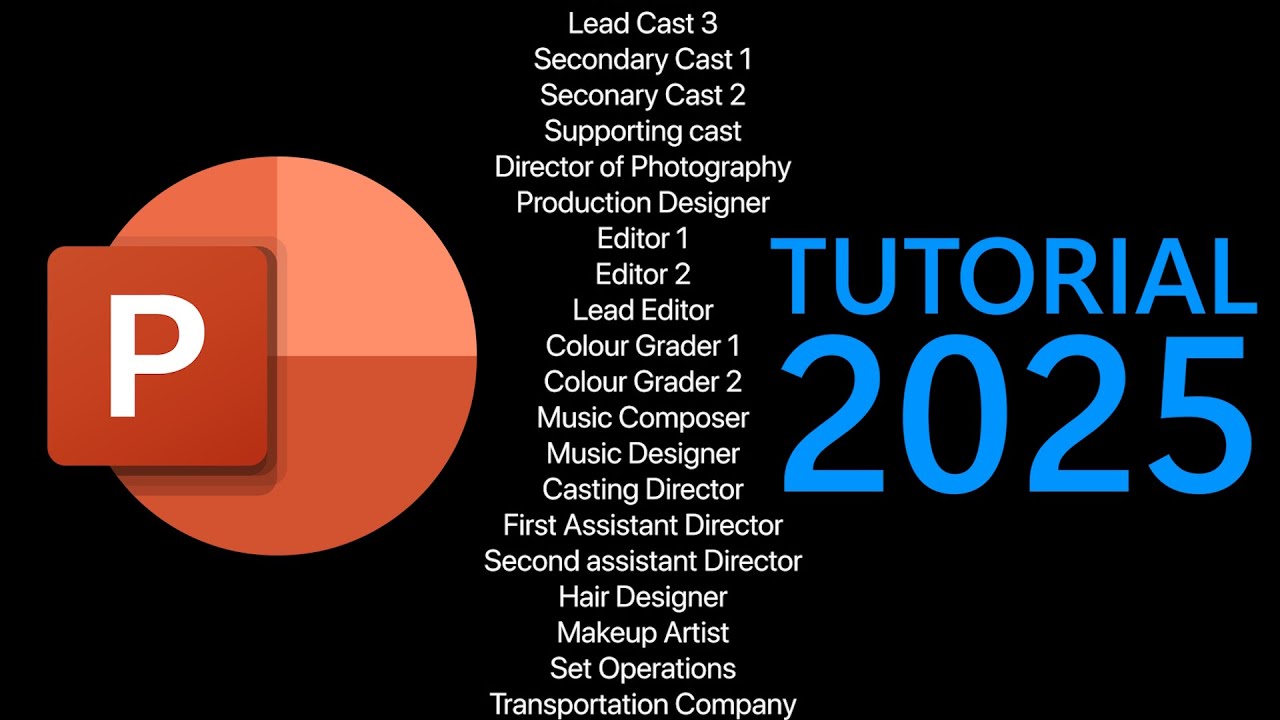 How To Make End Credits In Powerpoint