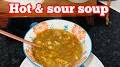 Video for hot and sour soup recipes
