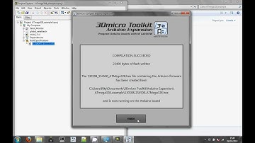 ATmega328_example - Video tutorial - 3Dmicro Toolkit Arduino Expansion