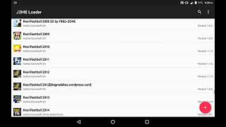 Real Football 2011 (settings in J2ME Loader) - Java Games.