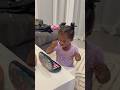 Ref:jZVgXQSP2tY Dad catches daughter doing her makeup for the first time #shorts