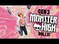 Looking for generation 3 monster high dolls with my mom 