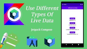Use Live Data Vs Mutable LiveData Vs Saved State Handle in Jetpack Compose | Android | Make it Easy