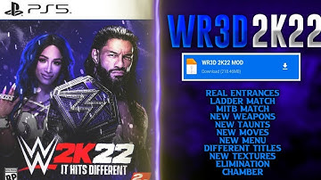 WRESTLING REVOLUTION 3D 2K22 MOD || #wr3d #wr3d2k22 #wr3d2k22mod #wr3dnewmods