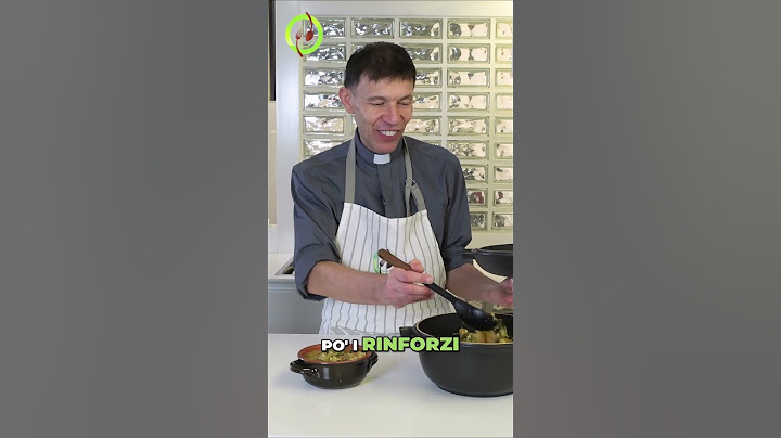In cucina e nella vita dobbiamo rispettare l'ordine e i tempi della natura!