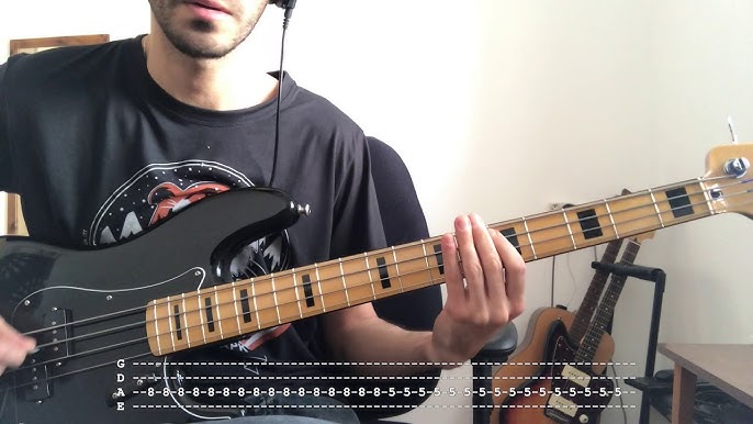 The Strokes - Someday (Bass Cover with TABS!) 