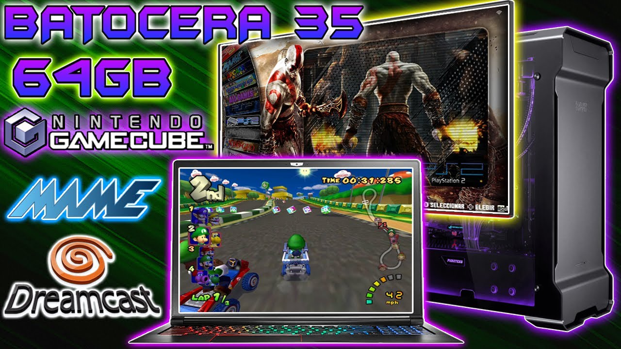 BATOCERA Versión 35 Para PC 64GB ISO GRATIS ¡¡¡Novedad!!! YouTube