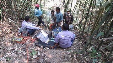 Seismic Refraction test