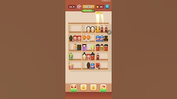 Goods Sorting Match 3 - Puzzle Gameplay! Level 4 #sort #games #puzzle