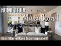 Model home tour marathon  over 1 hour of decor inspiration