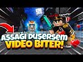 AŞAĞI DÜŞERSEM VİDEO BİTER - Minecraft Craftrise Skywars