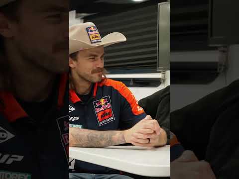 AP 🤠 saddles up for 2025 with Red Bull KTM Factory Racing!