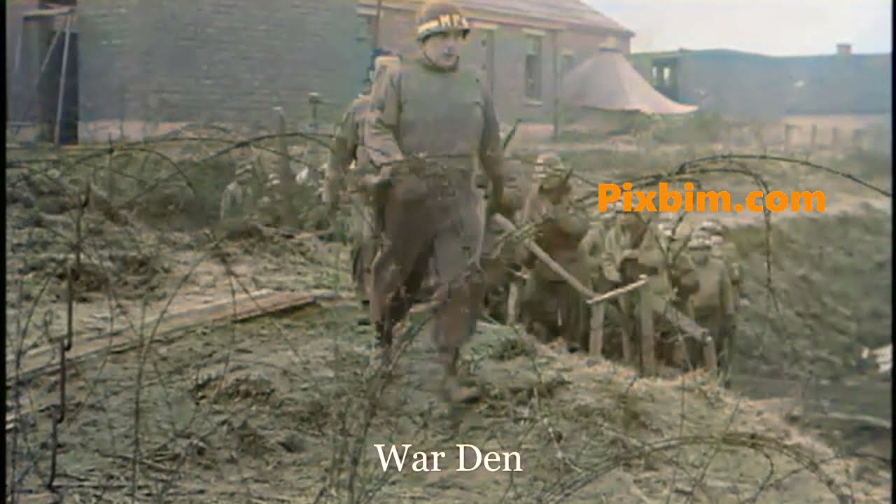 WW2 1st Time In Color WW2 Executions Best Version US Army Firing Squad 