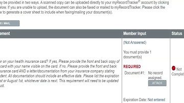 myrecordtracker requirments
