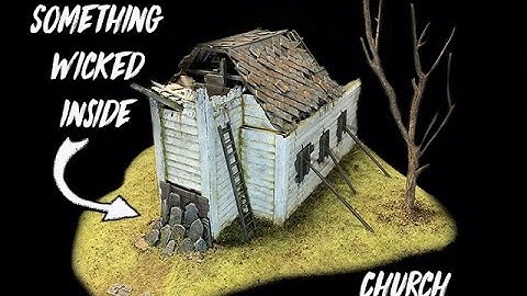 Something Wicked Within: Grimdark Church Tutorial for Tabletop Gaming Part 3