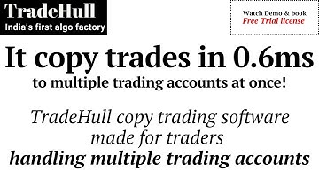 Copy Trading Software | TradeHull | Algo trading | Copy Profitable Trades | See description