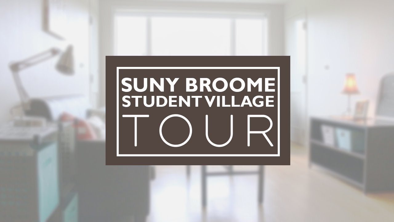 SUNY Broome Student Village Suite Tour YouTube