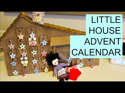 opening---the-queen's-treasures-'little-house-on-the-prairie'-advent-calendar!