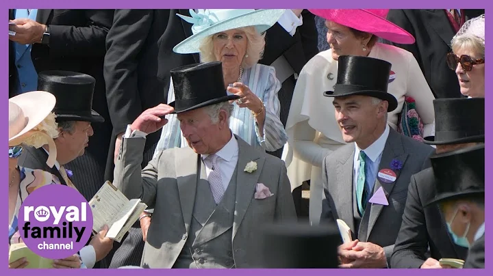 Prince Charles and Camilla attend Royal Ascot with...