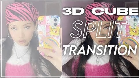 3D cube split ||funimate