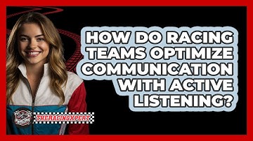 How Do Racing Teams Optimize Communication With Active Listening? - The Racing Xpert
